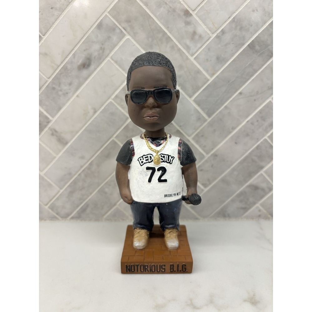 2020 Biggie Smalls Notorious BIG Brooklyn Nets‎ Bobblehead NBA  #72 Bed-Stuy